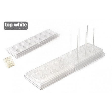 Forma silikonowa do lizaków Cupcake MUL3D Ø 28 – FORMA SFERA  25.305.99.0065 Silikomart