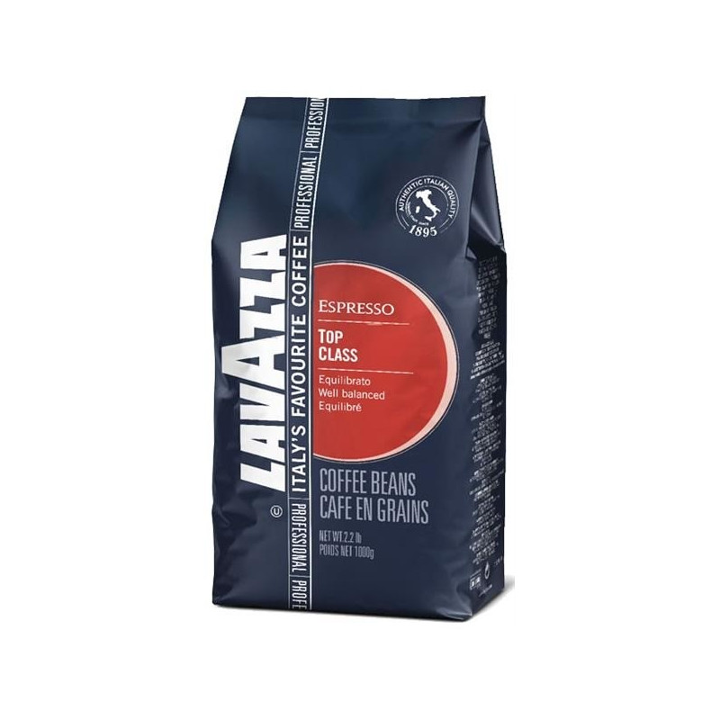 1kg Kawa ziarnista TOP CLASS 90% Arabica 10% Robusta Lavazza 1kg Kawa ziarnista TOP CLASS 90% Arabica 10% Robusta Lavazza