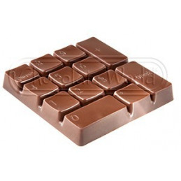 Forma do pralin Klawiatura numeryczna 1748CW Chocolate World