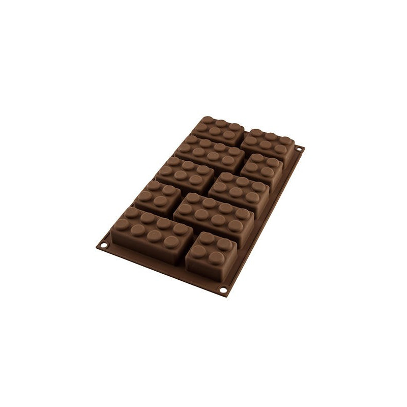 KLOCKI Forma silikonowa do czekolady SF213 CHOCO BLOCK 26.213.77.0065 Silikomart KLOCKI Forma silikonowa do czekolady SF213 CHOCO BLOCK 26.213.77.0065 Silikomart