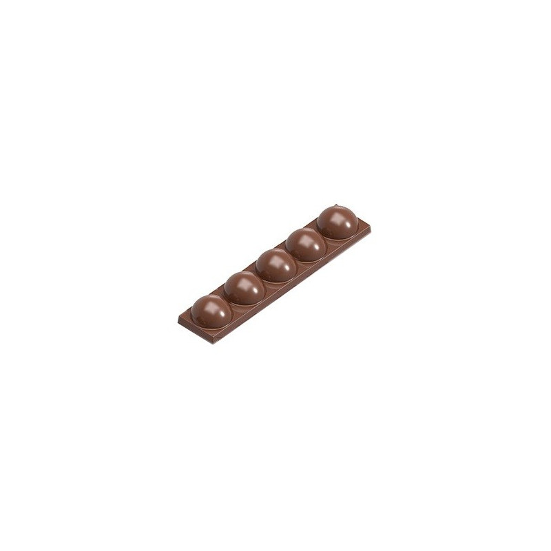 Forma do tabliczki czekolady  Skośne linie 1769CW  Chocolate World