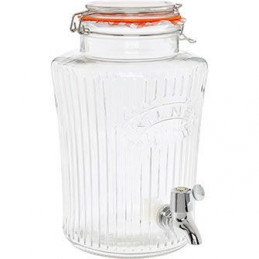 Słój z kranikiem 5L VINTAGE do lemoniad KILNER