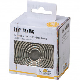 Foremki do wykrawania ciastek i ozdób EASY BAKING - 10 szt. / Birkmann 	143 906