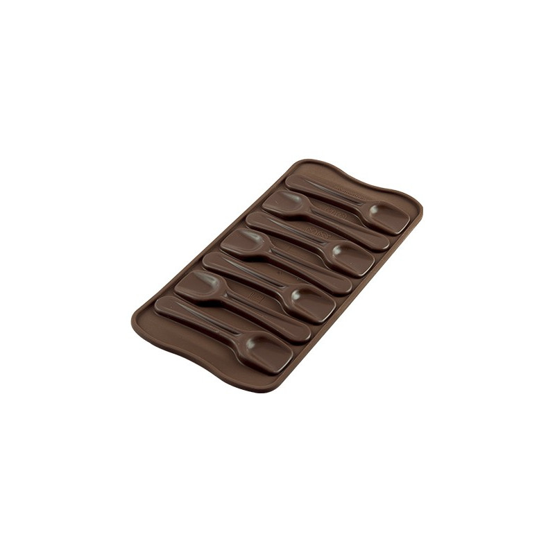 Forma silikonowa ŁYŻECZKI 7x6,2 ml SCG28 CHOCO SPOONS 22.128.77.0065 Silikomart