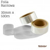 Folia Rantowa 30mmx500m PRZEZROCZYSTA bez nadruku Folia Rantowa 30mmx500m PRZEZROCZYSTA bez nadruku