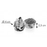 100 szt. MINI Papilotki Delicia COFFEE  ø 4 cm Tescoma