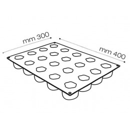 PX4330 Forma silikonowa Jabłkoa / 3D Apple Pavoni