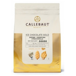 2,5kg ICE CHOCOLATE GOLD 35,9% ICE-42-GOLD-552 Karmelowa czekolada do lodów Callebaut