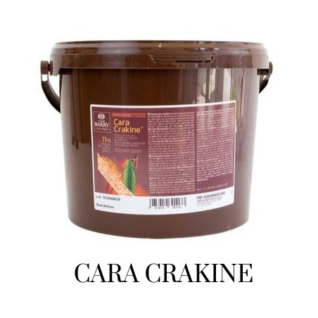 5kg FNF-CARACR-E4-656 Cara Crakine Chrupiące nadzienie KARMELOWE Cacao Barry