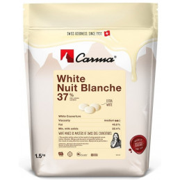 1,5 kg Czekolada BIAŁA WHITE NUIT BLANCHE 37% CHW-N153NUBLE6-Z71 Carma