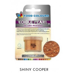 3,6g Pudrowy PERŁOWY Barwnik spożywczy SHINY COOPER (Miedziany) P020 Food Colours