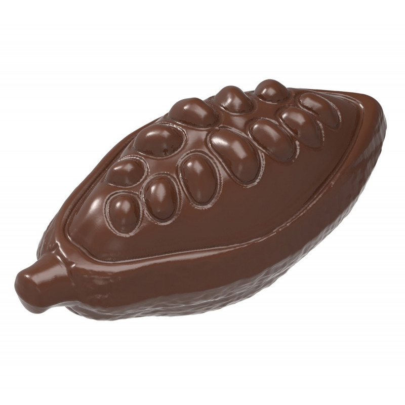 Forma do Pralin OTWARTE ZIARNO KAKAO Open Cocoabean 2397CW Chocolate World