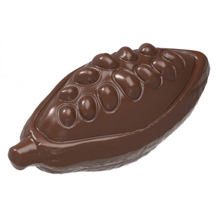 Forma do Pralin OTWARTE ZIARNO KAKAO Open Cocoabean 2397CW Chocolate World