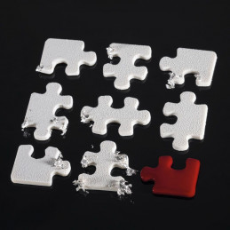 GG018 PUZZLE Forma silikonowa do dekoracji Pavoni