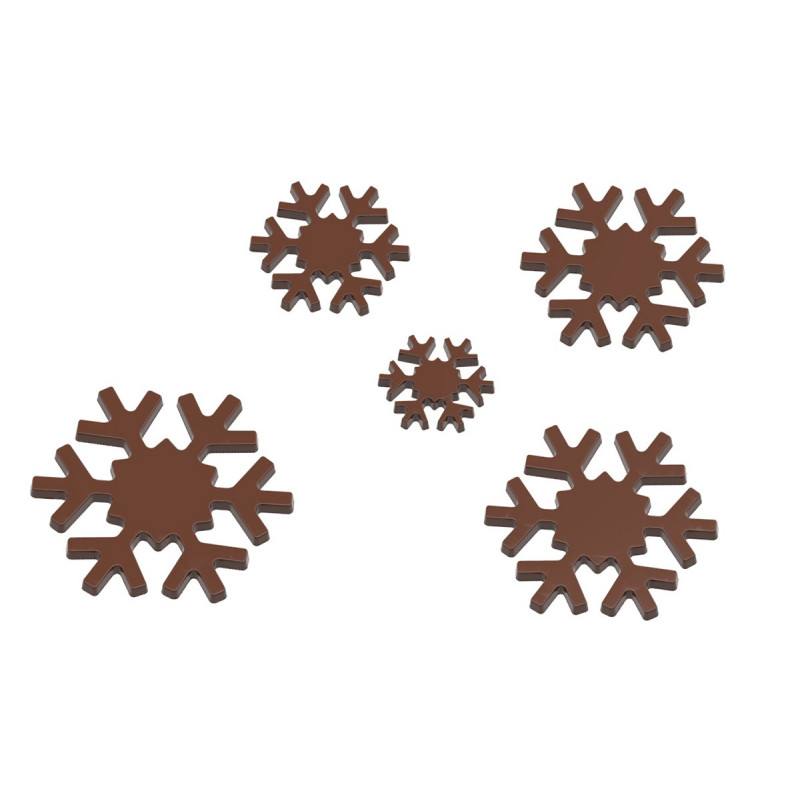 CW1770 Snowstars Callebaut - Chocolate World - Cukieteria.pl CW1770 Snowstars Callebaut - Chocolate World - Cukieteria.pl