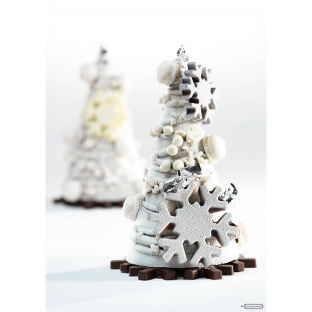 CW1770 Snowstars Callebaut - Chocolate World - Cukieteria.pl