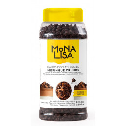 450g Drobna Posypka KAWAŁKI BEZY W GORZKIEJ CZEKOLADZIE CHD-GL-6159-EX-999 Mona Lisa