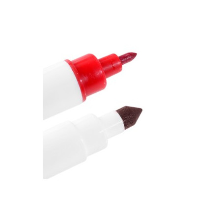 1 szt. SPOŻYWCZY Marker Dwustronny CZERWONY 23122D Modecor