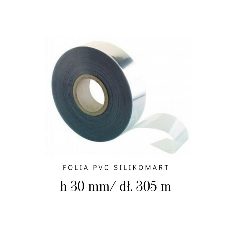 Folia rantowa bez nadruku PVC ROLL H30 mm/305 m 73.472.86.0001 Silikomart