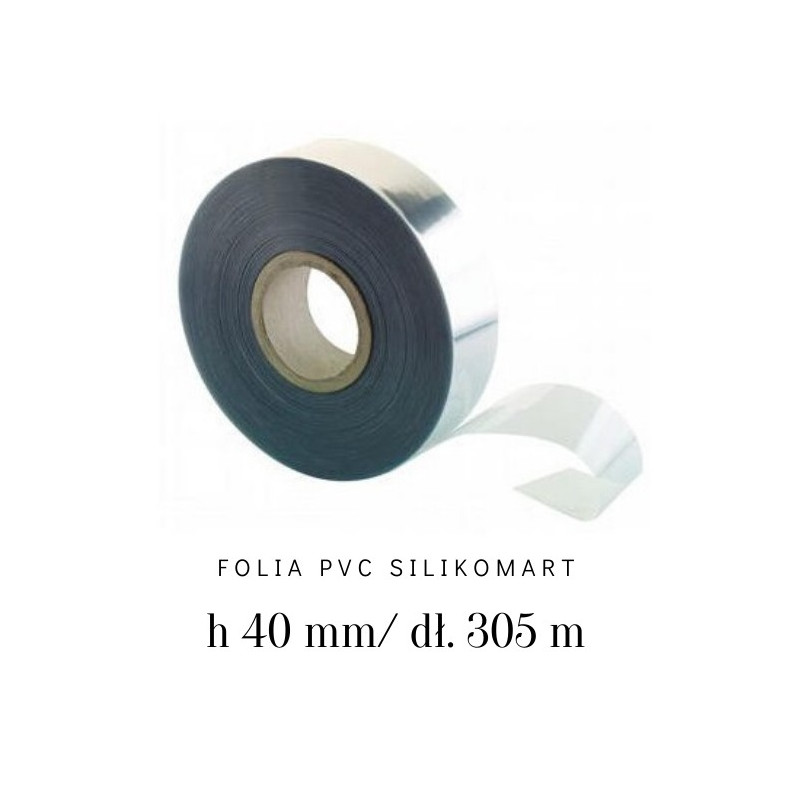 Folia rantowa bez nadruku PVC ROLL H40 mm/305 m 73.474.86.0001 Silikomart