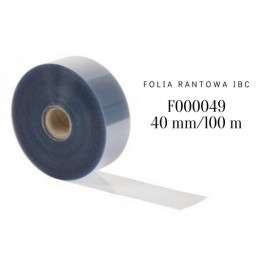 Folia rantowa z czystego Rhodoidu h 40 mm/dł. 100 m F000049 IBC