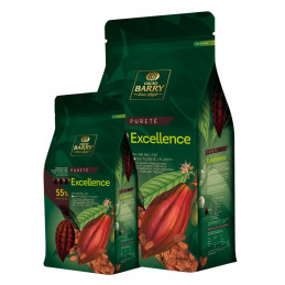 5kg Czekolada CIEMNA Excellence 55% CHD-R55EXEL-E4-U72 Cacao Barry