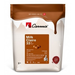 5kg Czekolada MLECZNA Milk Claire 33% CHM-P007CLARE6-Z72 Carma