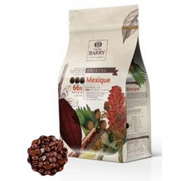 2,5kg Czekolada CIEMNA/DESEROWA Origine MEXIQUE 66% CHD-N66MEX-E4-U70 Cacao Barry