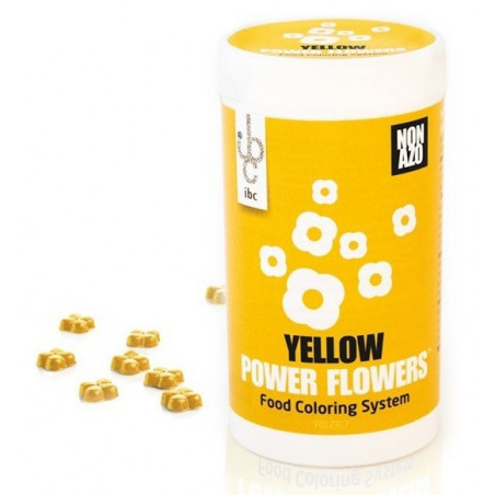 op. 50 g Żółty barwnik spożywczy do czekolady - Power Flower Yellow Monalisa - nr. kat. CLR-19431-999