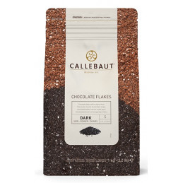 1kg Dekoracja czekoladowa CHOCOLATE FLAKES DARK SMALL 1,5-2.7 mm SPLIT-4-D-E1-U68 Callebaut