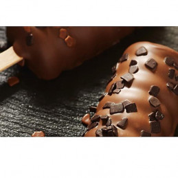 1kg Dekoracja czekoladowa CHOCOLATE FLAKES DARK SMALL 1,5-2.7 mm SPLIT-4-D-E1-U68 Callebaut