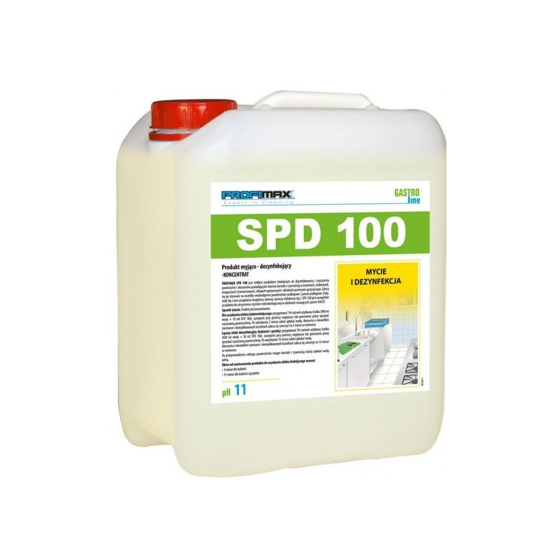 5l PROFIMAX SPD 100 preparat myjąco-dezynfekujący do POWIERZCHNI Lakma Professional