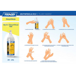 1l DE-ZAL GT płyn do dezynfekcji rąk o działaniu bakteriobójczym i grzybobójczym Tenzi