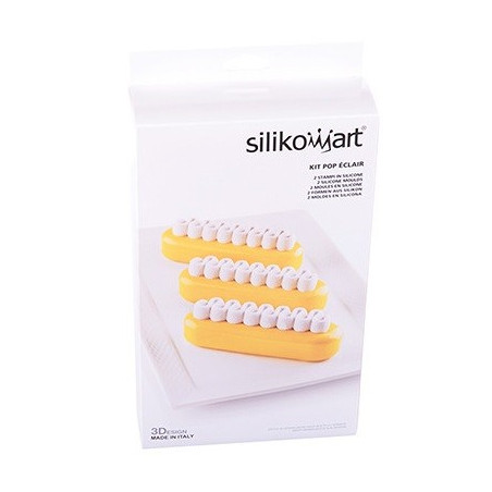 Zestaw 2 form silikonowych KIP POP ECLAIR 25.275.13.0065 Silikomart