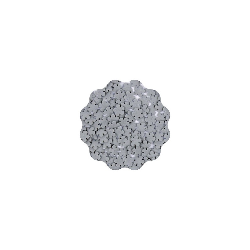 30g PŁATKI ŚNIEGU SZARE konfetti cukrowe 6 mm Sweet Decor 30g PŁATKI ŚNIEGU SZARE konfetti cukrowe 6 mm Sweet Decor