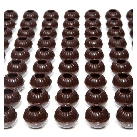 504 szt. KORPUSY TRUFLOWE Z CIEMNEJ CZEKOLADY 1030 Barbara Decor