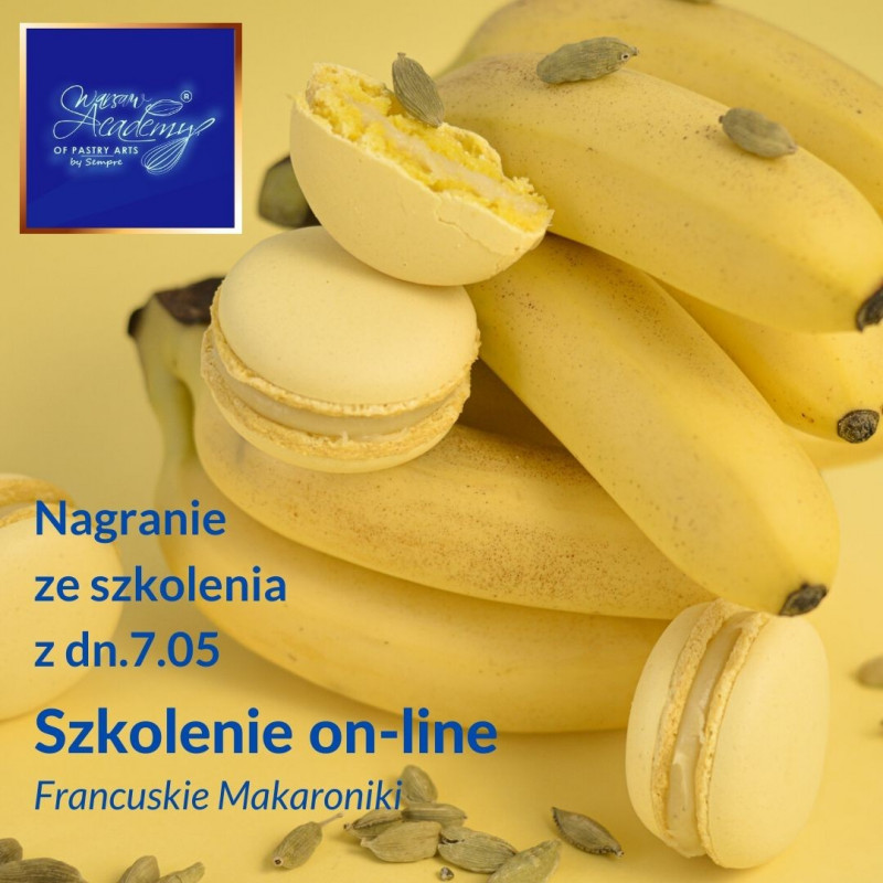 29.04 Szkolenie cukiernicze on-line Monoporcja Cytryna na tarcie