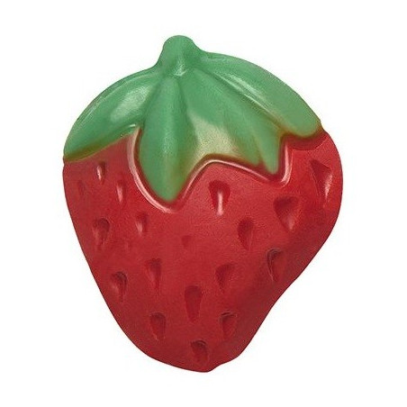 175 szt. CZERWONA TRUSKAWKA dekoracja z białej czekolady dł. 35 mm 33833 Barbara Decor