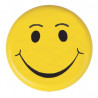 378 szt. ŻÓŁTA EMOTICON HAPPY dekoracja z białej czekolady ∅ 30 mm 33911 Barbara Decor