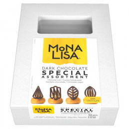 195 szt. Ażurki SPECJAŁ z czekolady deserowej CHD-OD-19824E0-999 Mona Lisa