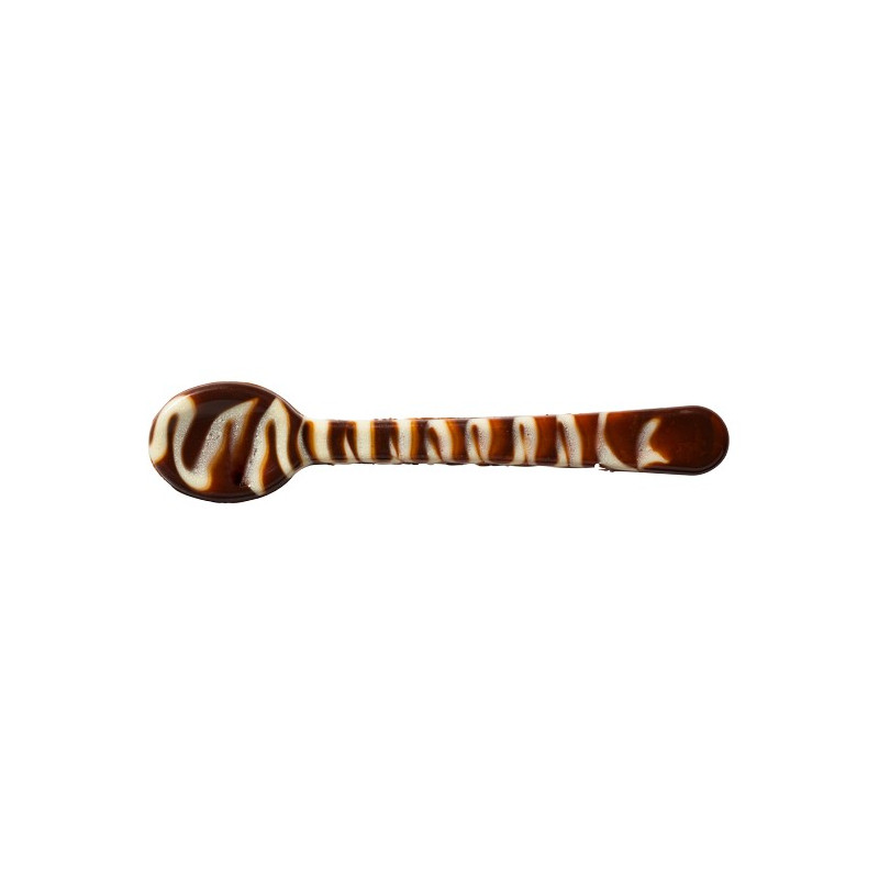 108 szt. ŁYŻECZKA MARMURKOWA dekoracja z czekolady deserowej 95/19 mm CHX-DC-90203E0-A99 Mona Lisa