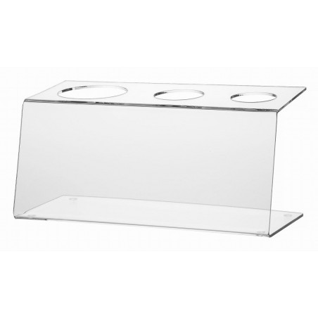 STOJAK NA WAFLE DO LODÓW 3 OTWORY Z PLEKSI 22-CO-PODST24-99977