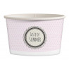 25 szt. Kubki papierowe do lodów 130 ml PASTELOWY MIX 2222 Kram