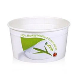 250 szt. KUBKI E-CUP 120 ml BIODEGRADOWALNE DO LODÓW 108CFB Galago