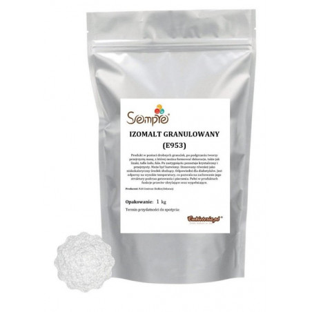 1kg Izomalt granulowany (E953) PAN Centrum Słodkiej Dekoracji