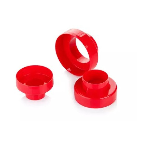 3 szt. Dwustronne foremki do wykrawania KOŁA 630860 Delicia Tescoma