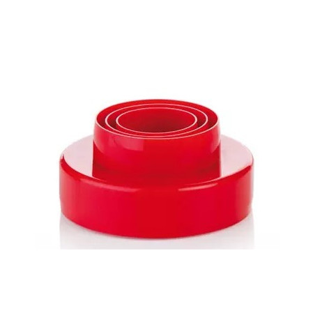 3 szt. Dwustronne foremki do wykrawania KOŁA 630860 Delicia Tescoma