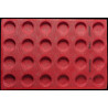 FF08 MATA MIKROPERFOROWANA ROUND SHAPES do ciasta kruchego 600/400 mm otwory ∅ 65 mm Pavoni
