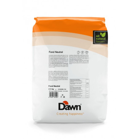 2,5 kg FOND NEUTRAL stabilizator do śmietany smak neutralny Dawn