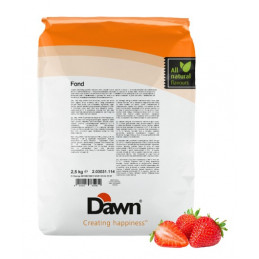 2,5 kg FOND STRAWBERRY stabilizator do śmietany smak truskawkowy Dawn